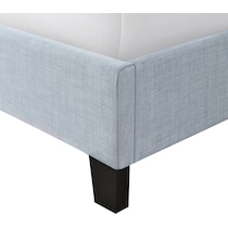autumn blue queen bed   