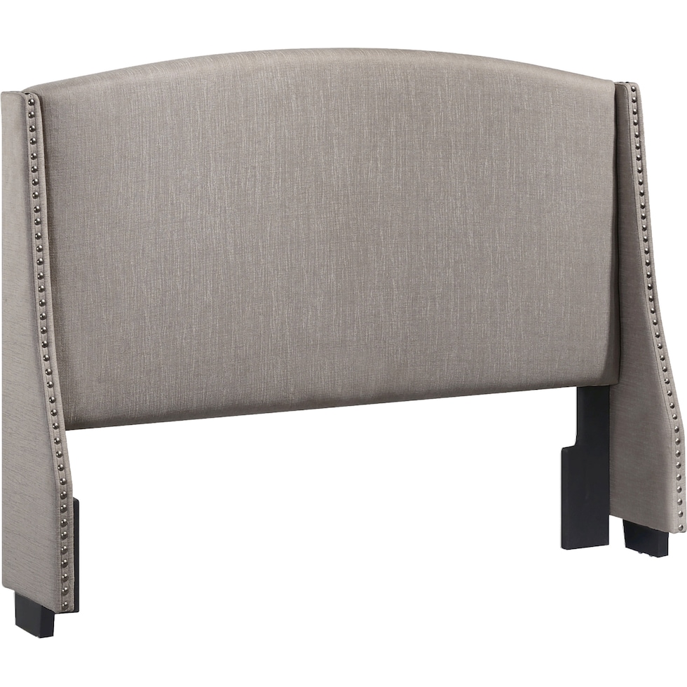 autumn gray queen headboard   