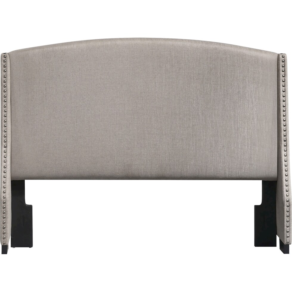 autumn gray queen headboard   