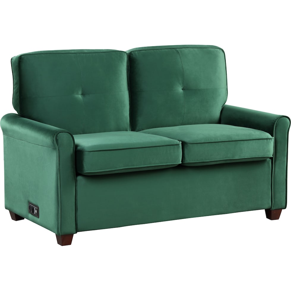 ava green sofa   