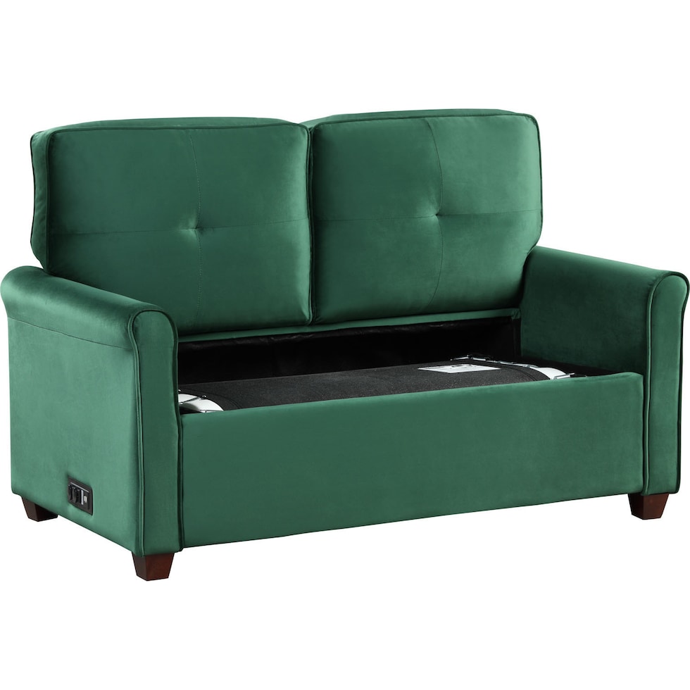 ava green sofa   