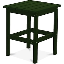 avail outdoor green outdoor end table   