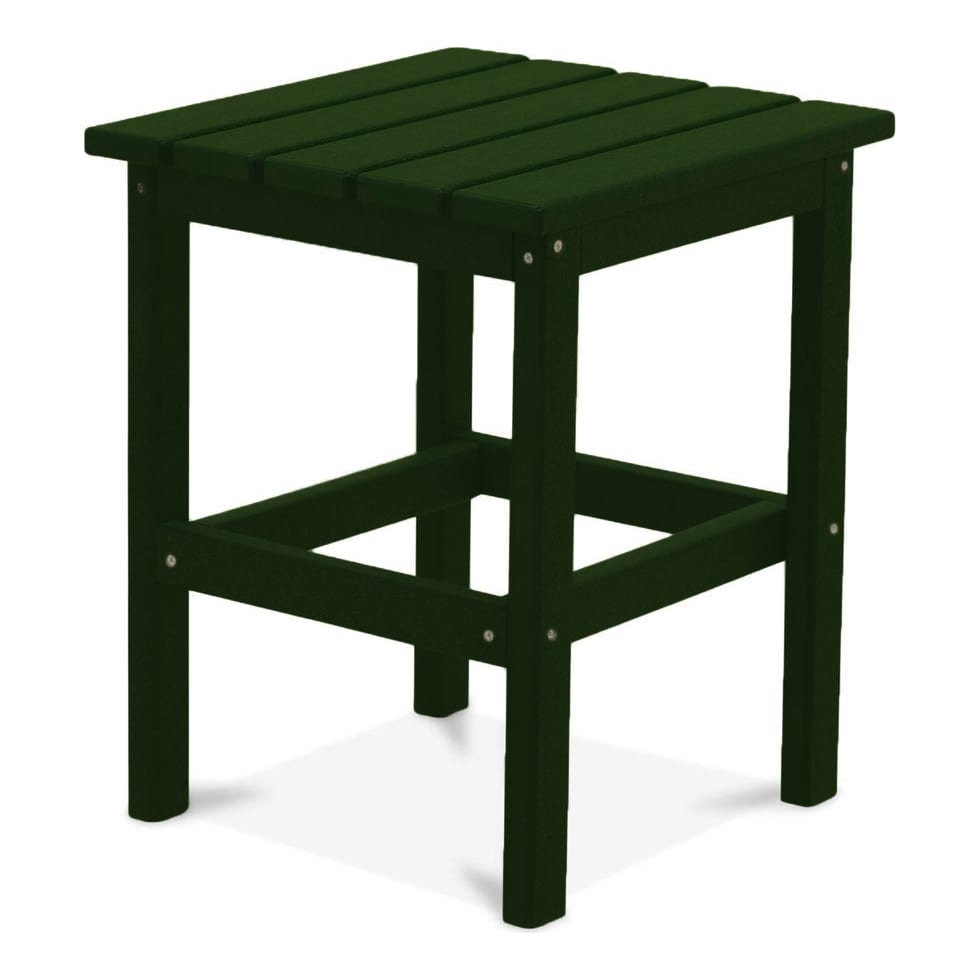 avail outdoor green outdoor end table   
