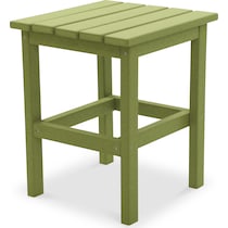 avail outdoor green outdoor end table   