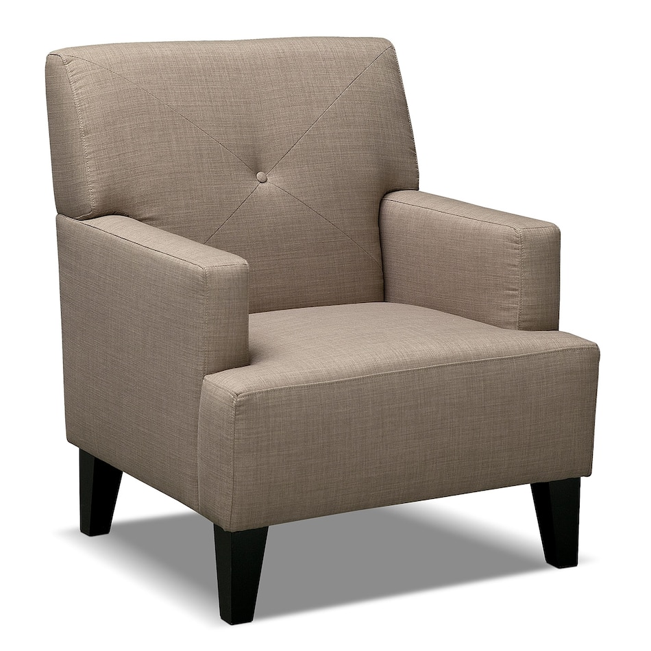 Avalon Accent Chair Wheat Value City Furniture