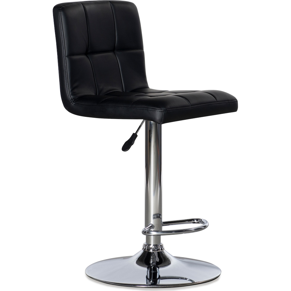 avani black bar stool   