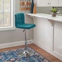 avani blue bar stool   