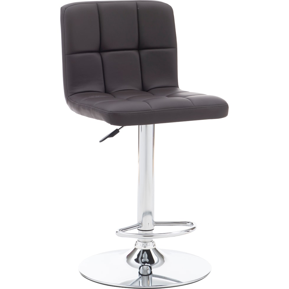 avani dark brown bar stool   