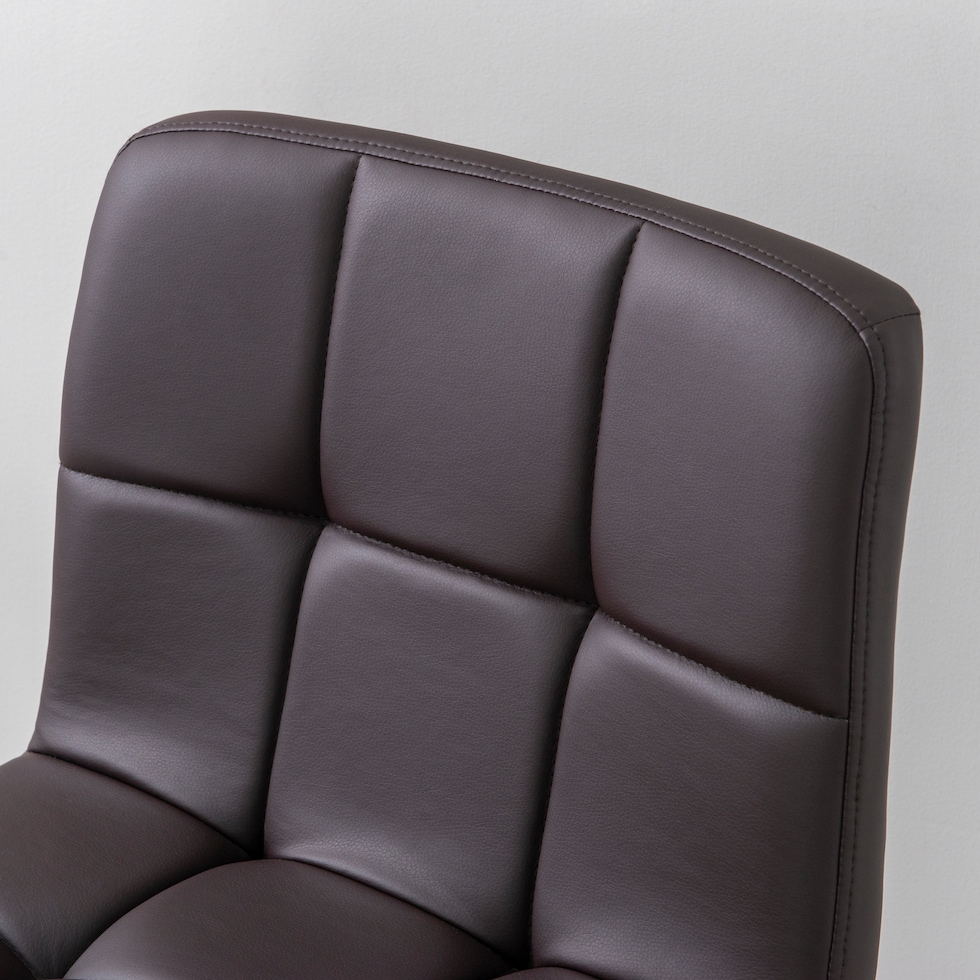 avani dark brown bar stool   