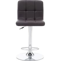 avani dark brown bar stool   