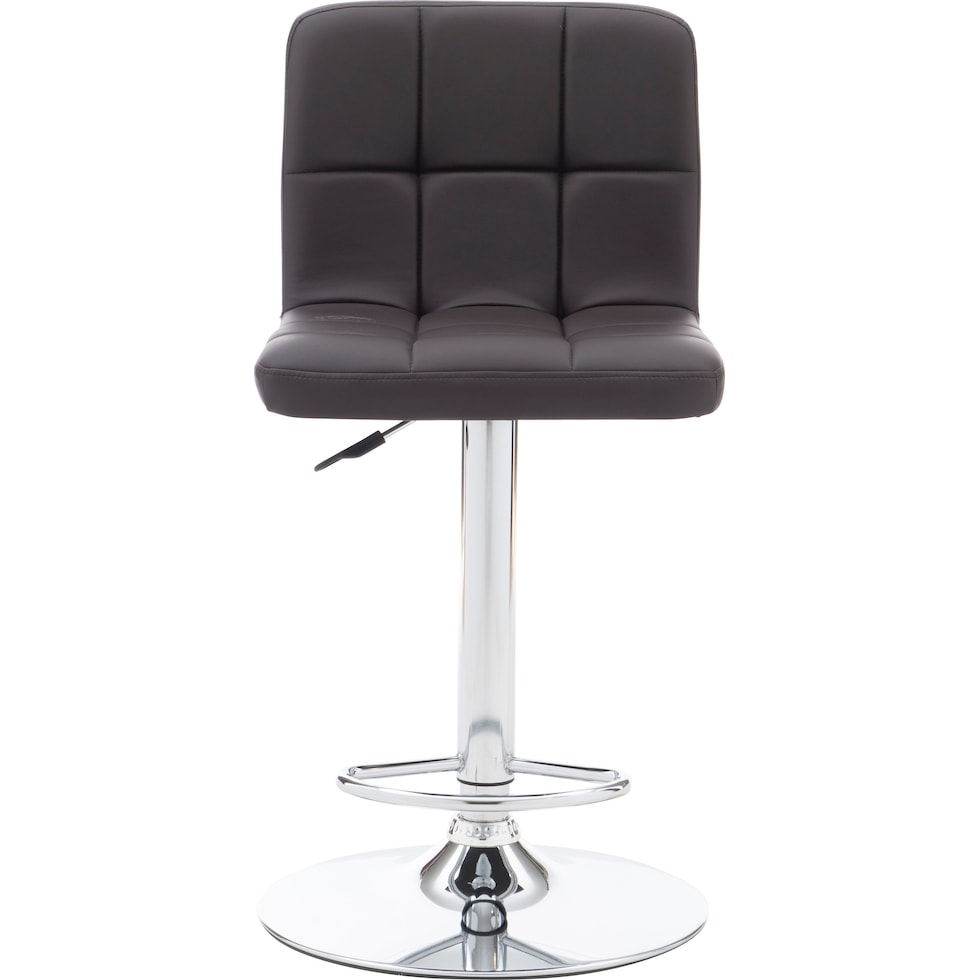 avani dark brown bar stool   