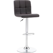 avani dark brown bar stool   
