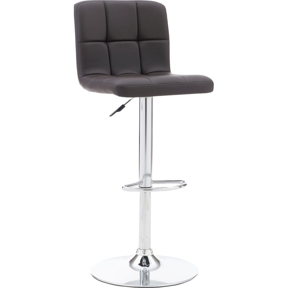 avani dark brown bar stool   