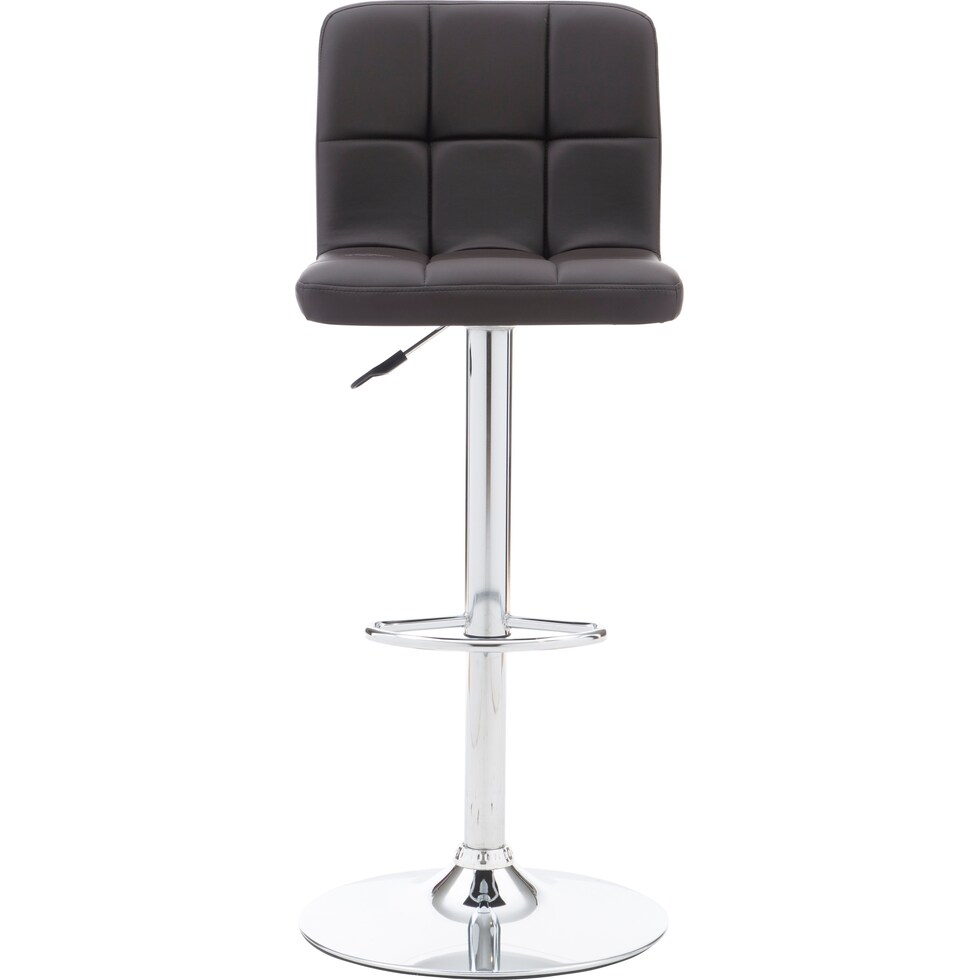 avani dark brown bar stool   