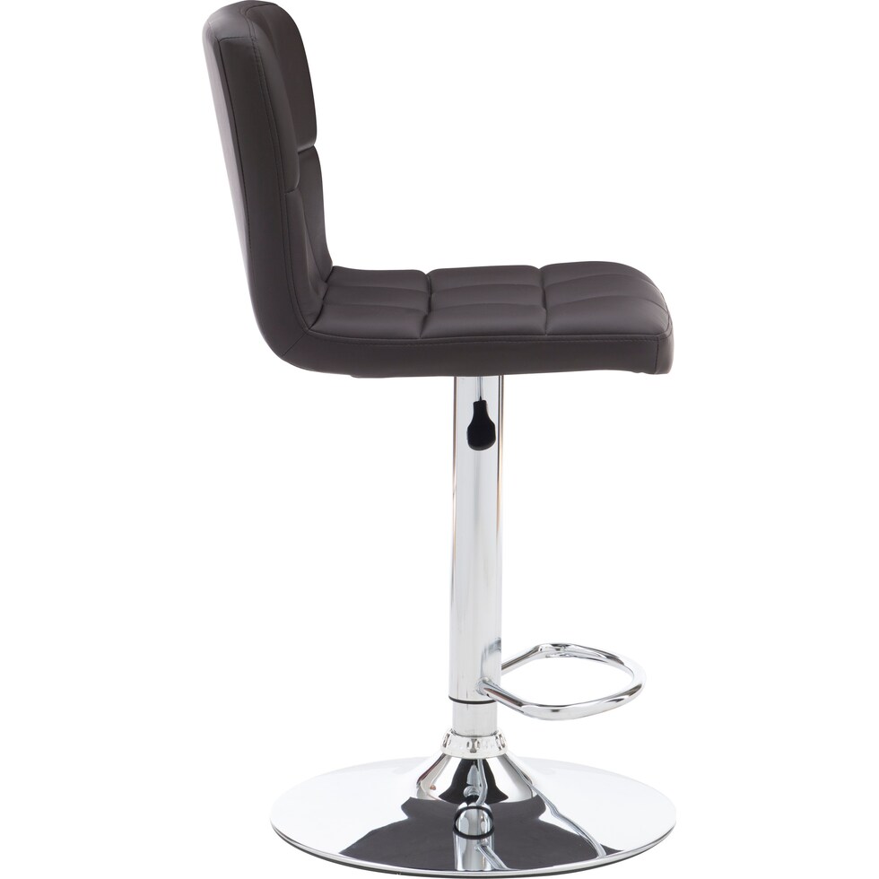 avani dark brown bar stool   