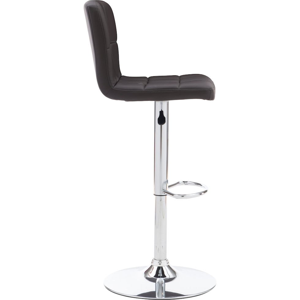 avani dark brown bar stool   