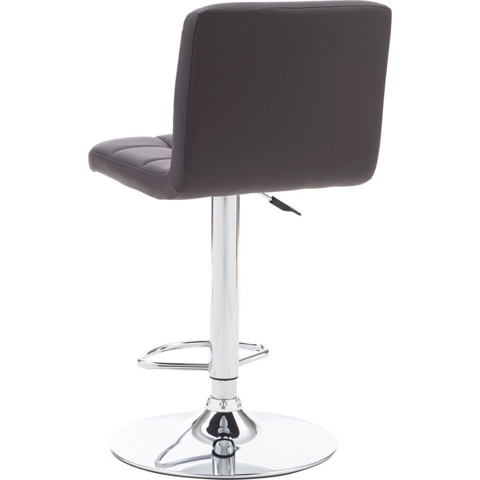 avani dark brown bar stool   