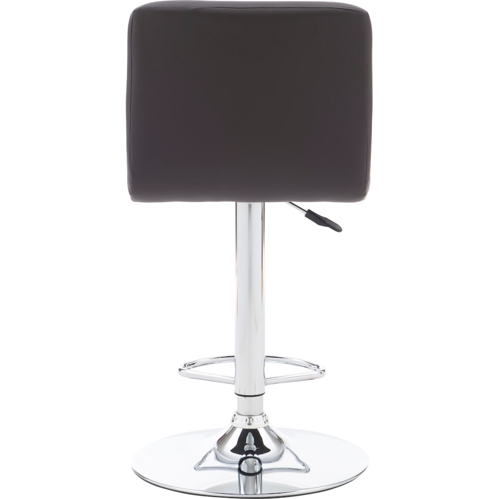 avani dark brown bar stool   