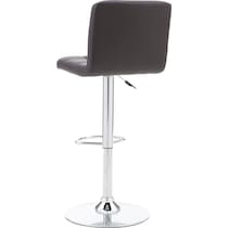 avani dark brown bar stool   