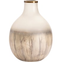 aveley neutral vase   