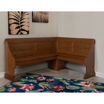aveline light brown corner nook   