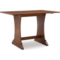 aveline light brown corner nook   