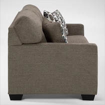 avelton dark brown sofa   