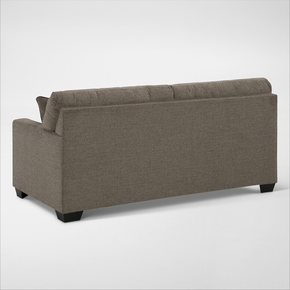 avelton dark brown sofa   