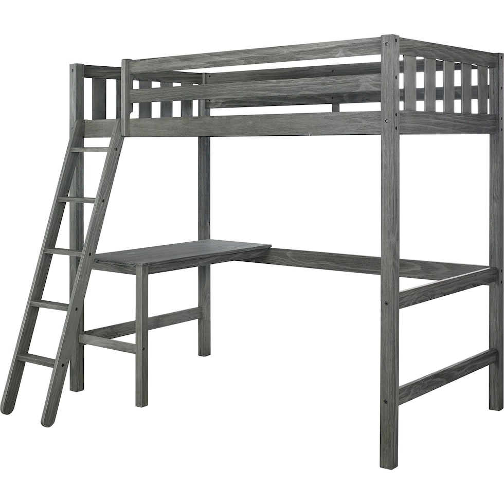 averill gray twin bed   