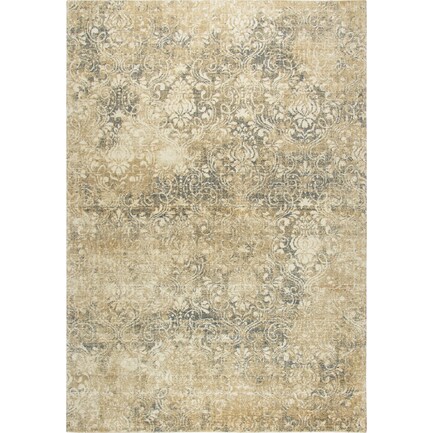Avielle 3' x 5' Area Rug - Light Blue