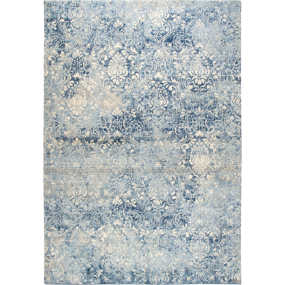 avielle blue area rug  x    