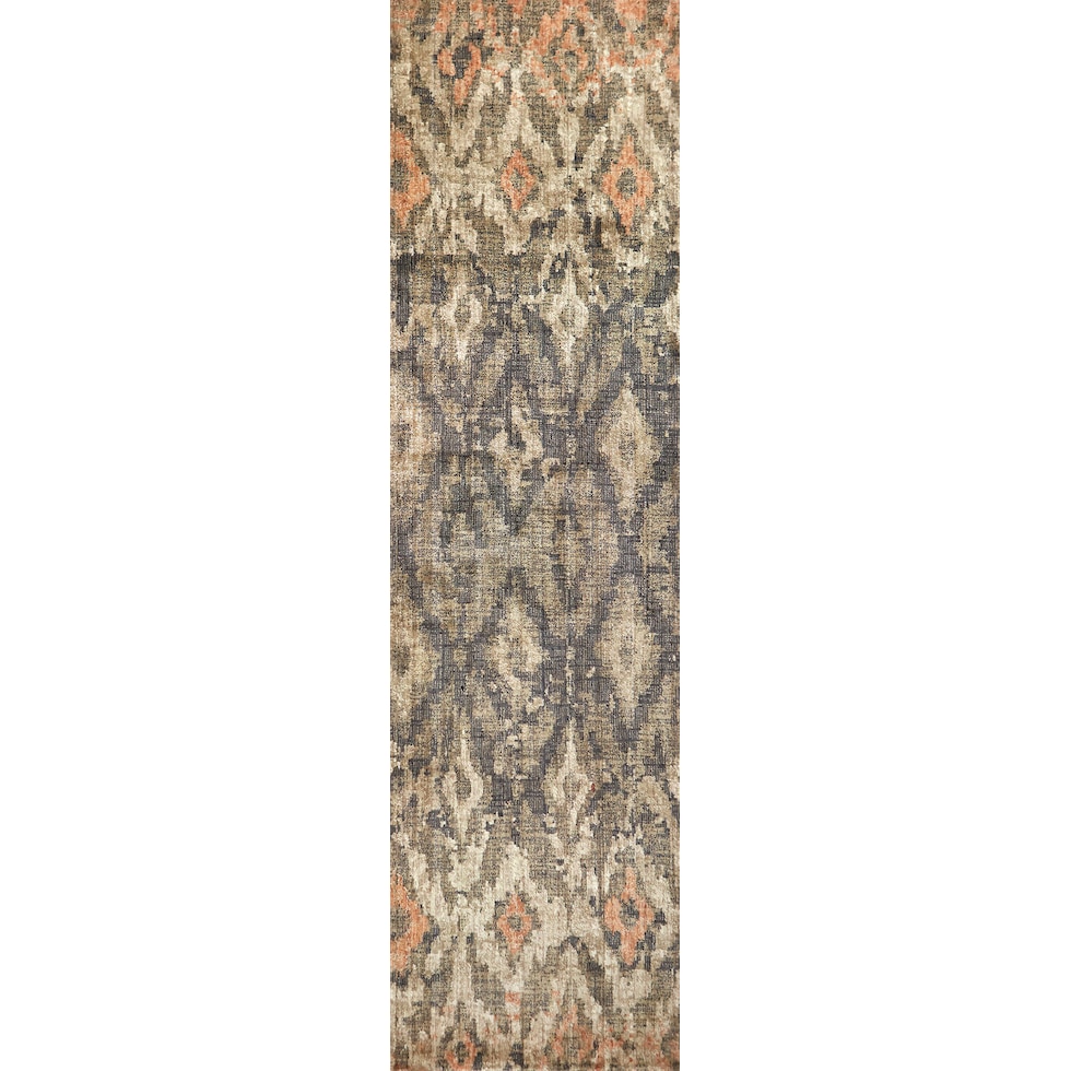 avielle dark brown area rug  x    