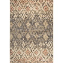 avielle dark brown area rug  x    