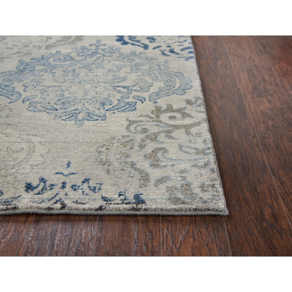 avielle gray area rug  x    