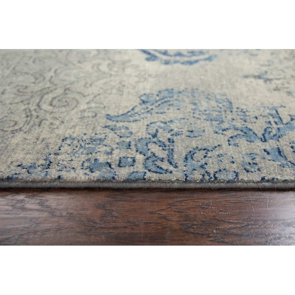 avielle gray area rug  x    