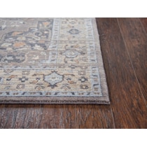 avielle gray area rug  x    