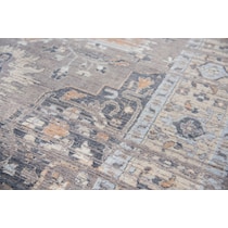avielle gray area rug  x    