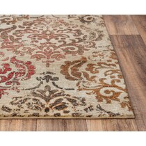 avielle light brown area rug  x    