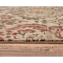 avielle light brown area rug  x    