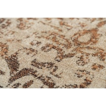 avielle light brown area rug  x    