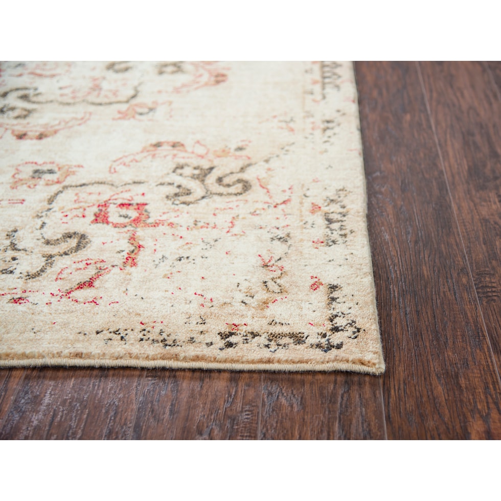 avielle light brown area rug  x    