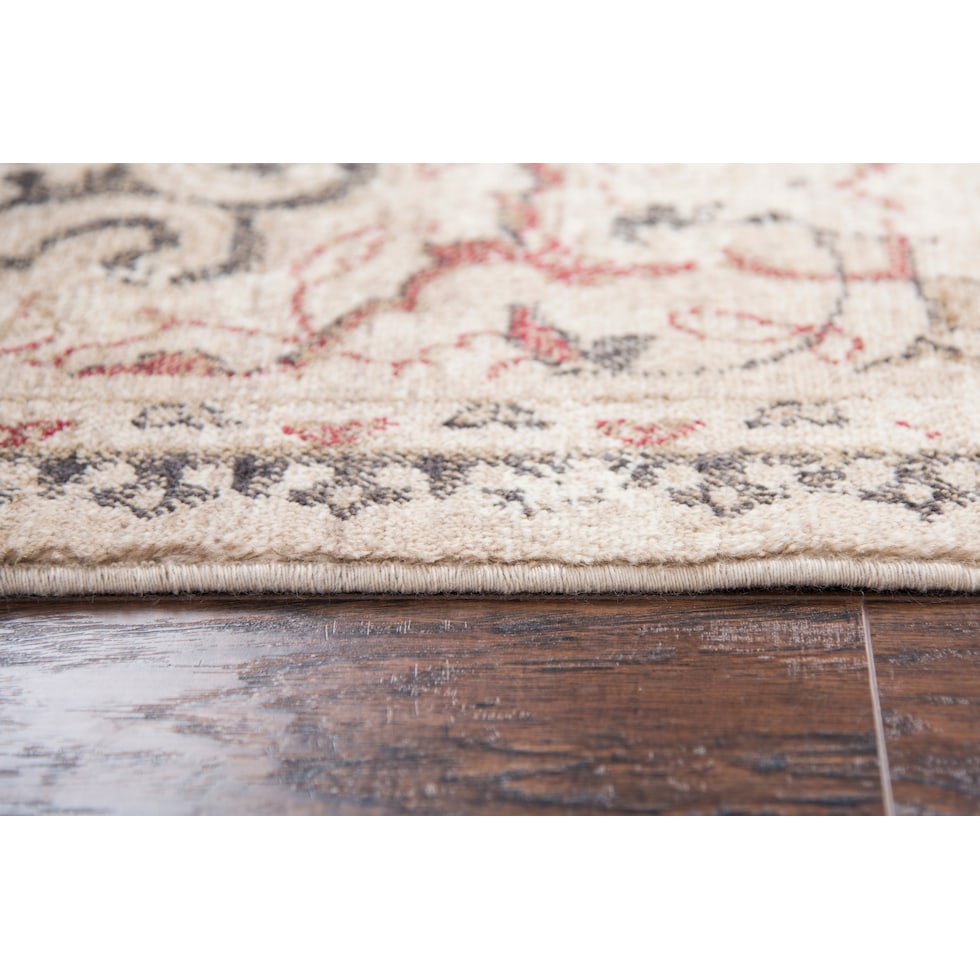 avielle light brown area rug  x    