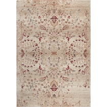 avielle light brown area rug  x    