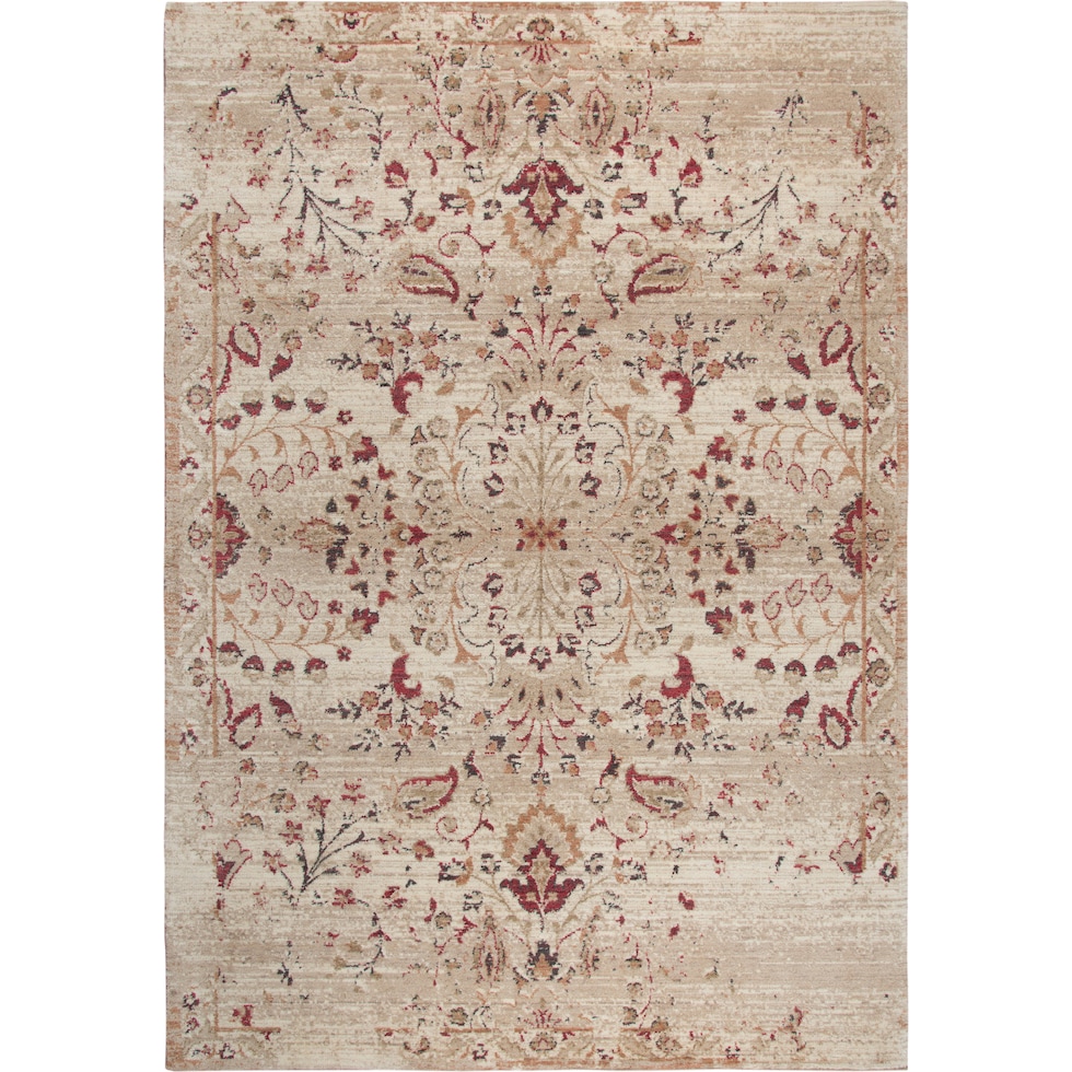 avielle light brown area rug  x    