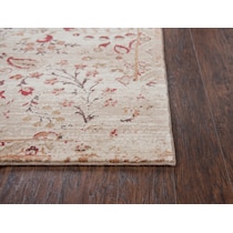 avielle light brown area rug  x    