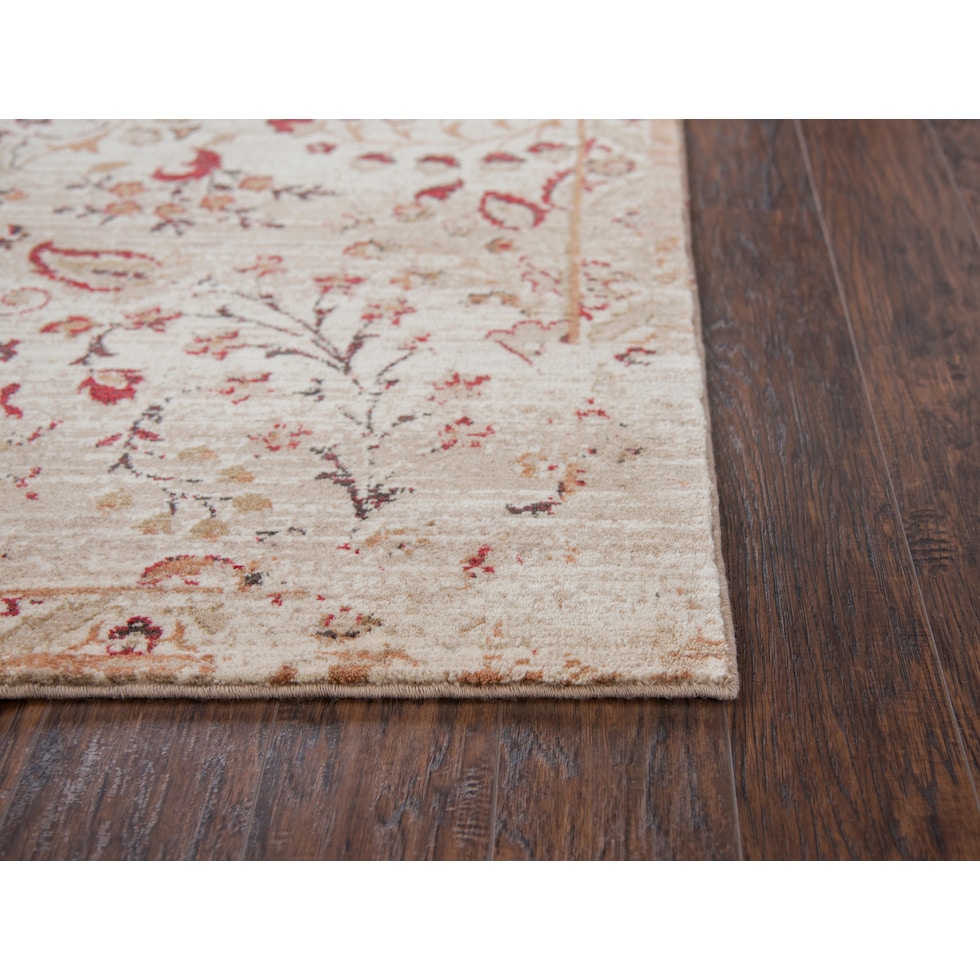 avielle light brown area rug  x    