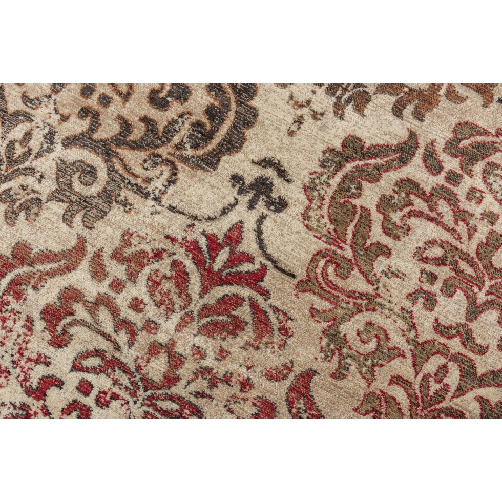 avielle light brown area rug  x    