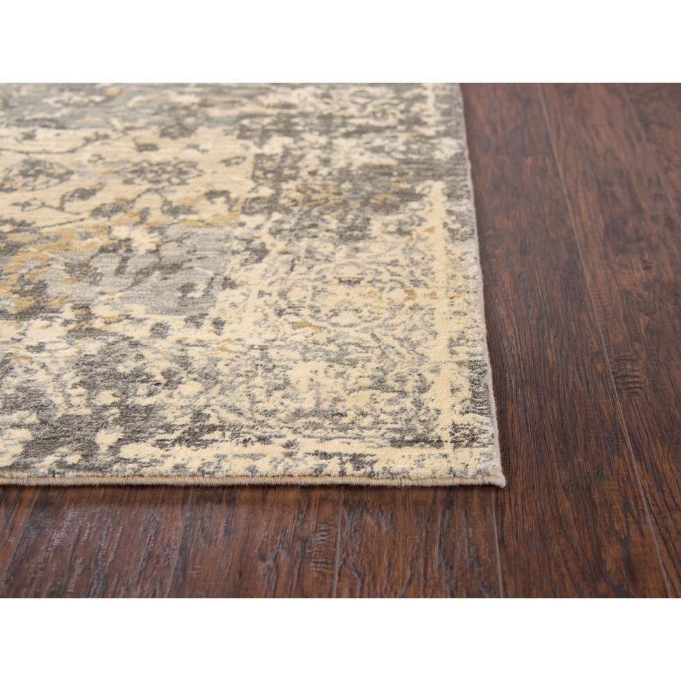 avielle light brown rug   