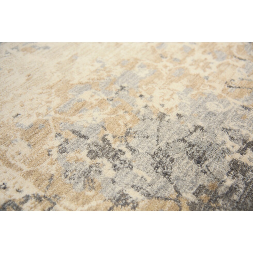 avielle light brown rug   