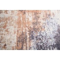 avielle orange blue area rug  x    